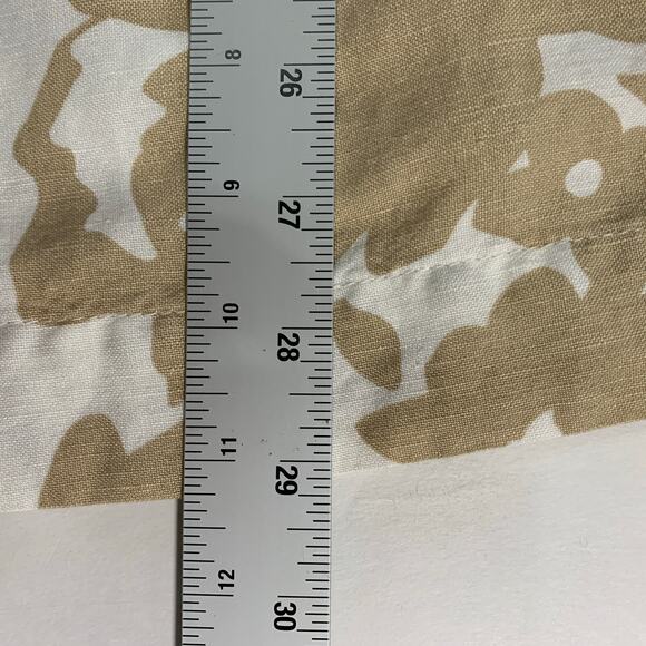 Premise XXL Linen Blouse Tunic Style Floral Crochet Breathable Travel - Picture 7 of 7